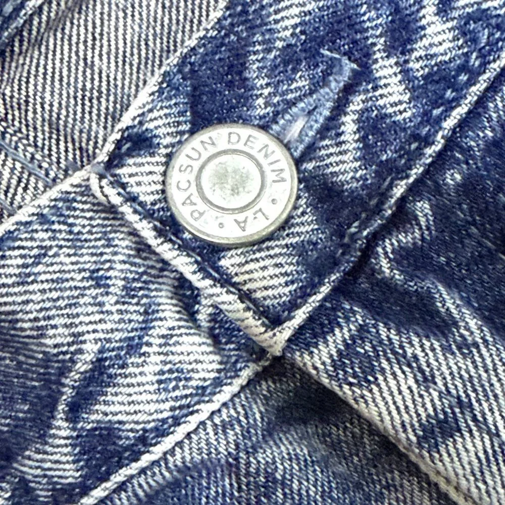 Pacsun Vintage Loose blue, straight leg Jeans Size 34 - Picture 5 of 14